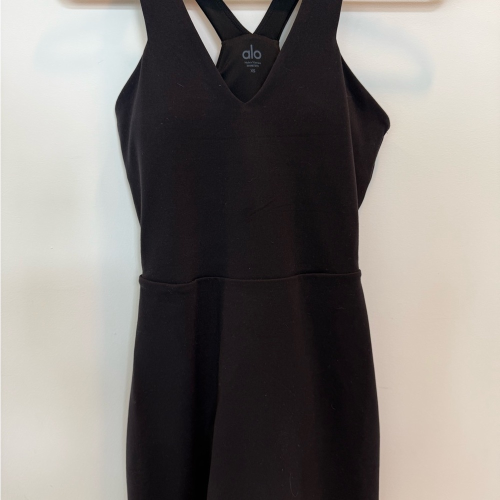 ALO Yoga Black Sports Dress